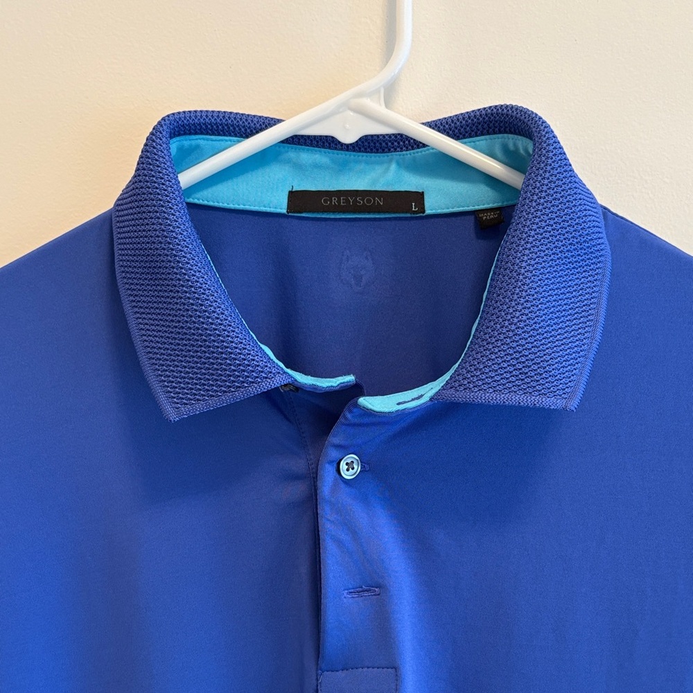 Greyson Vibrant Blue Polo Shirt